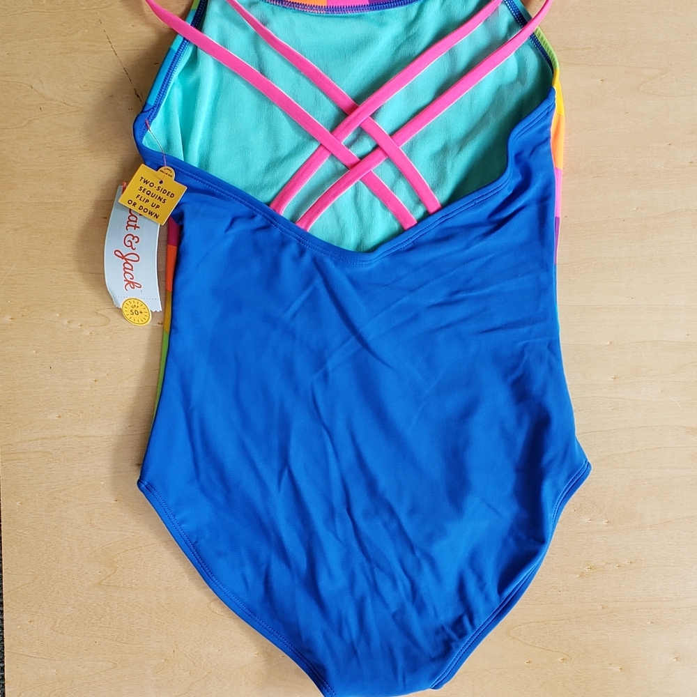 New Cat & Jack Swimsuit - Picture 3 of 3
